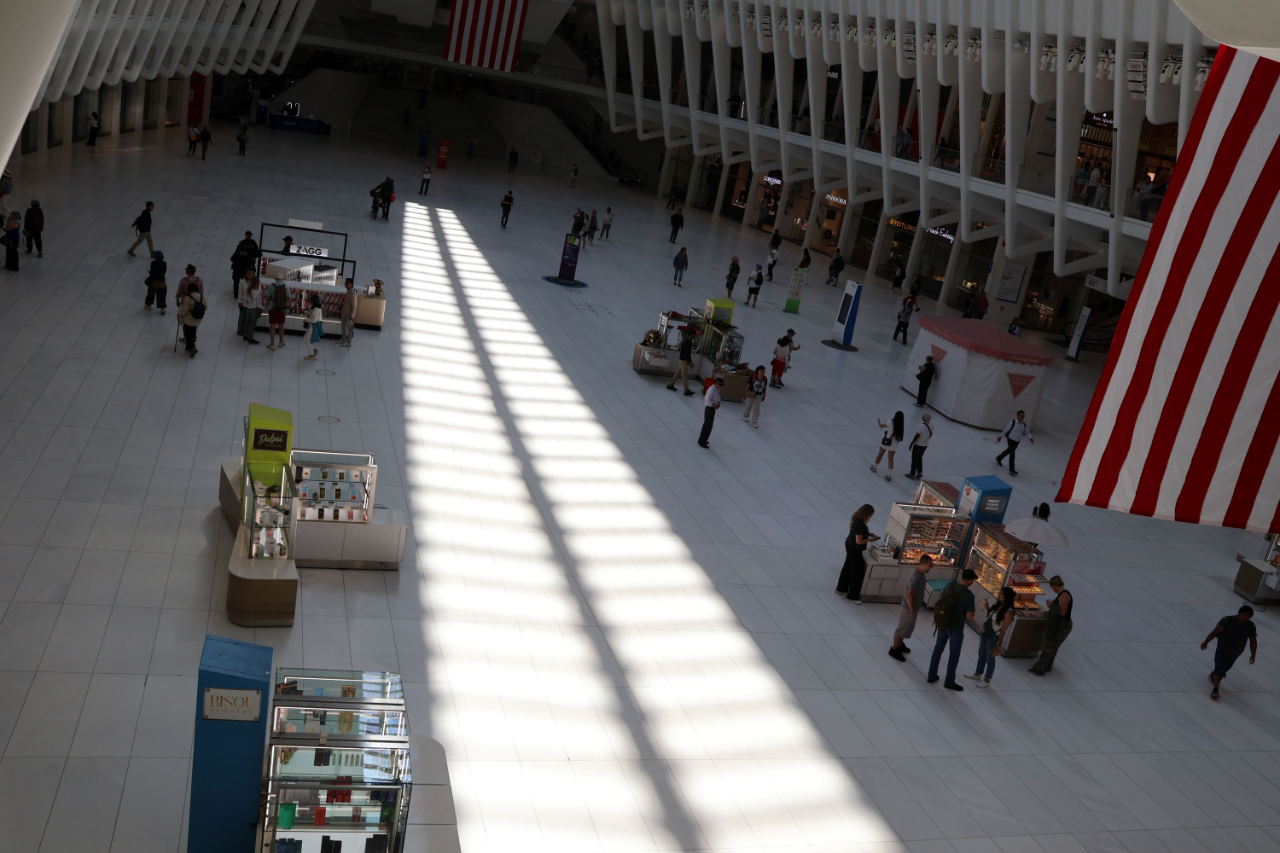 wedge of light